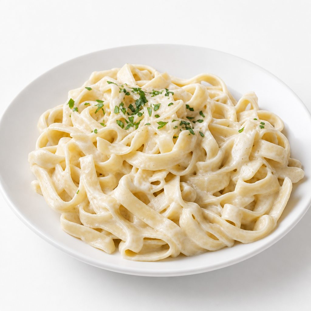Fettuccine Alfredo.