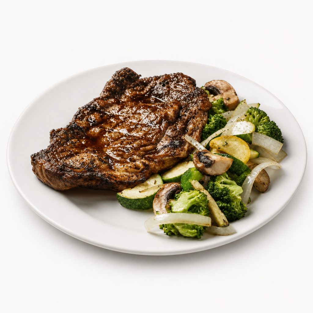 Ribeye Steak.