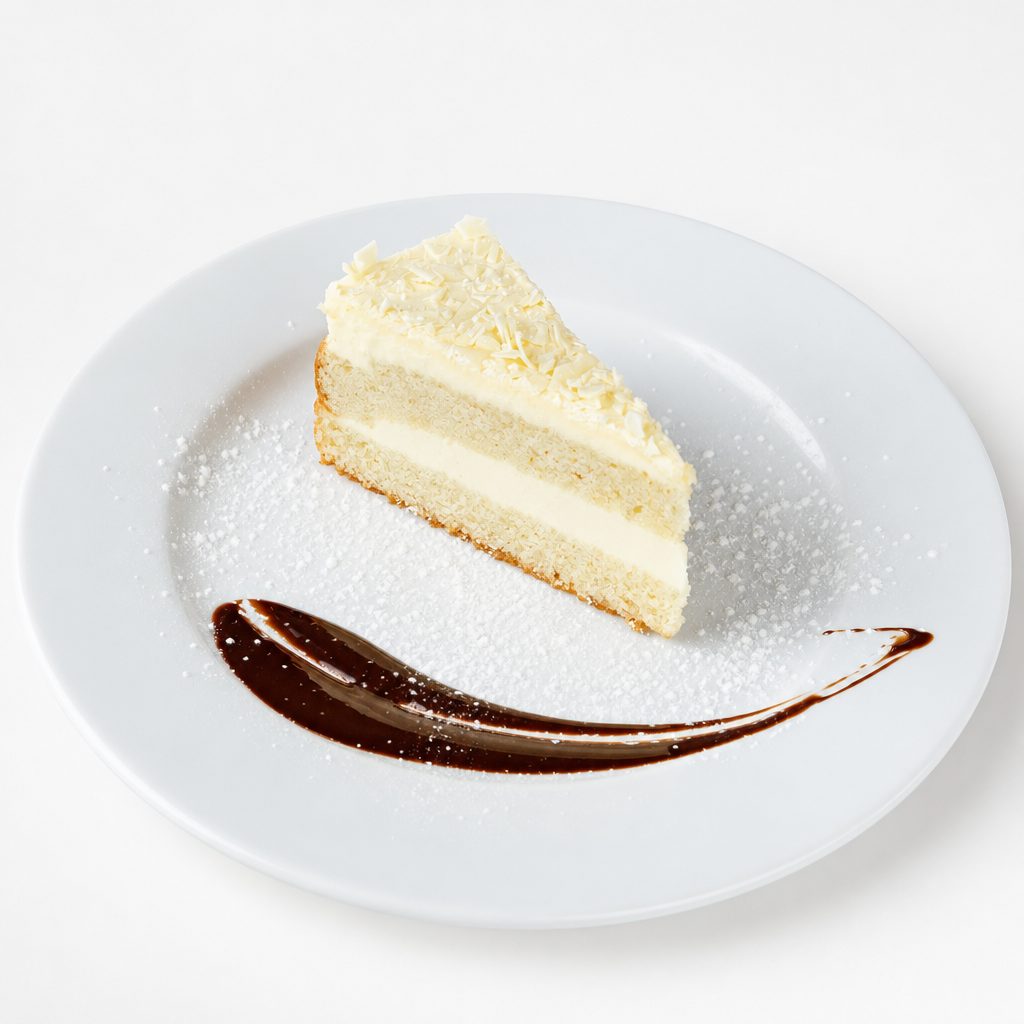 Lemon Mousse Cake.