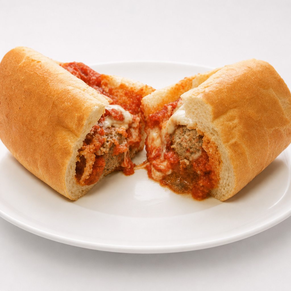 Sausage Parmigiana Sub.