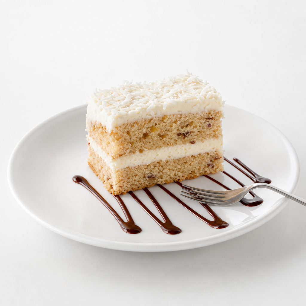 Italian Cream Cake.